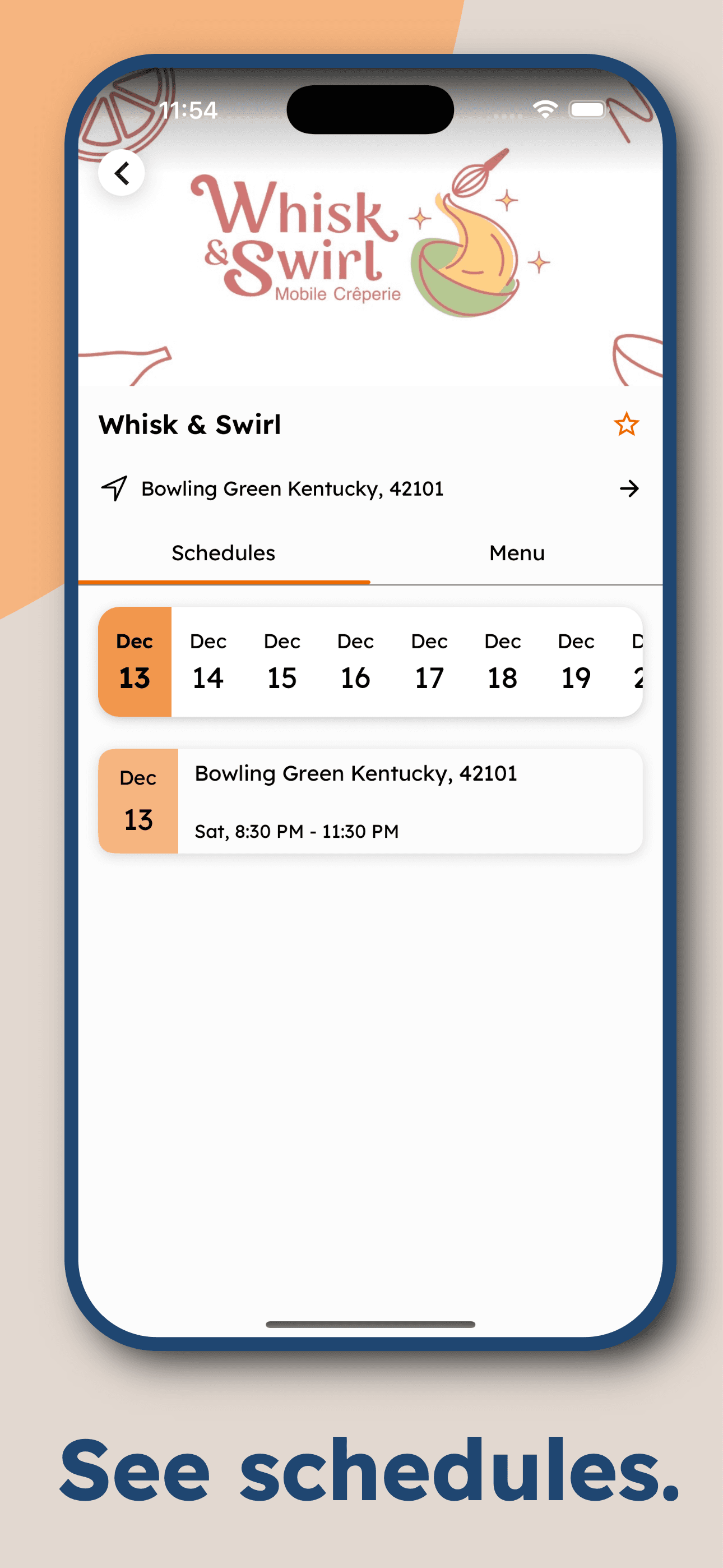 StreetFeast app screenshot 4