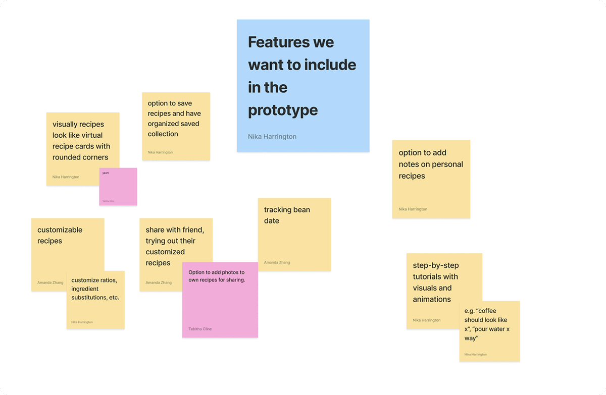 Ideation and Wireframes Image 1